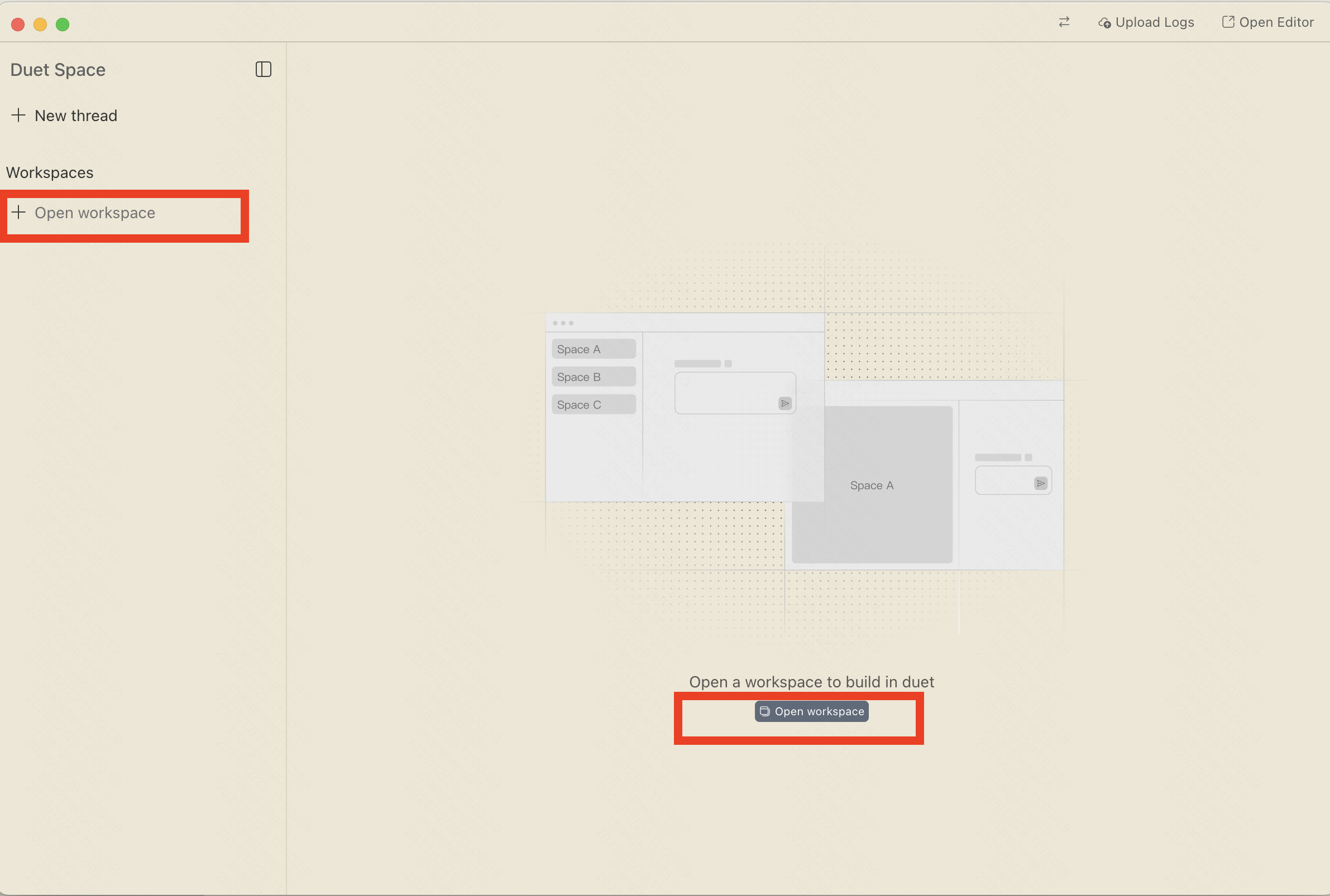 添加工作区 - 入口1